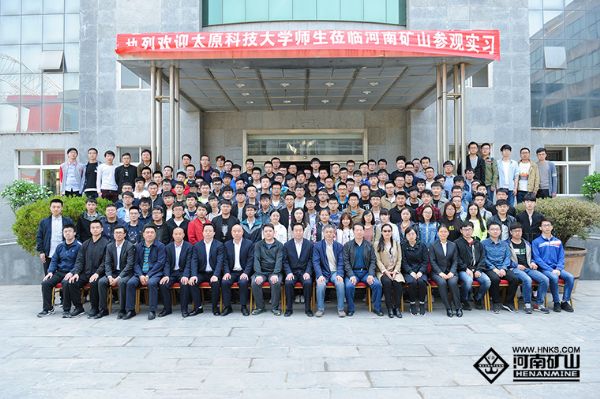 太原科技大学师生来我公司参观实习